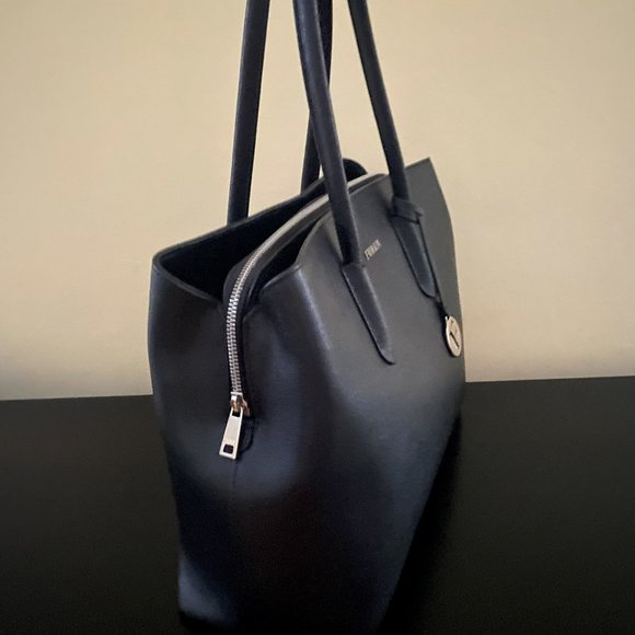 "Furla"  Women's Leather Tote Bag in Black - Picture 4 of 7